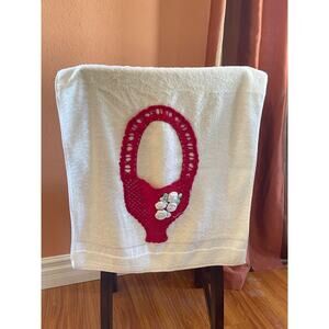 Beautiful Vintage Towel By Marlex